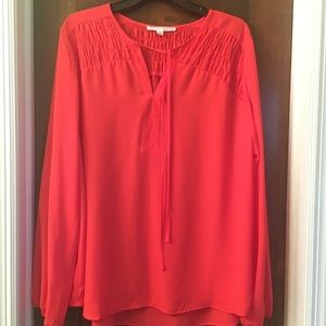 Dark Coral Violet and Claire blouse. Size xl